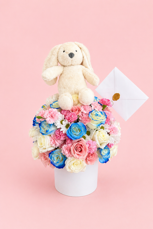 Baby Rosé Floral Arrangement